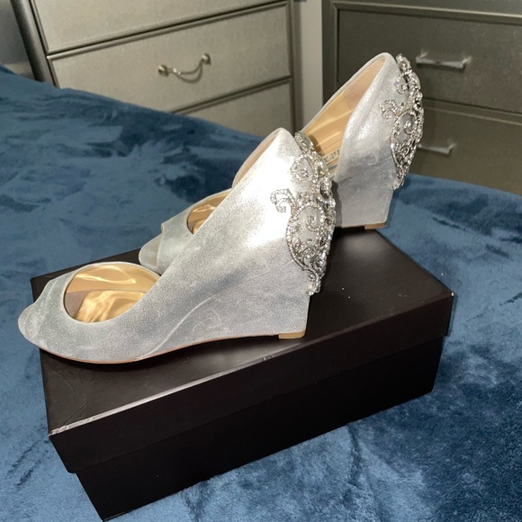 Nordstrom badgley Mischka- size 8.5 tacón de mujer taya 8.5 - Picture 3 of 8